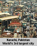 Karachi third largest city in the world