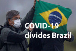 COVID-19 cases Brazil cities
