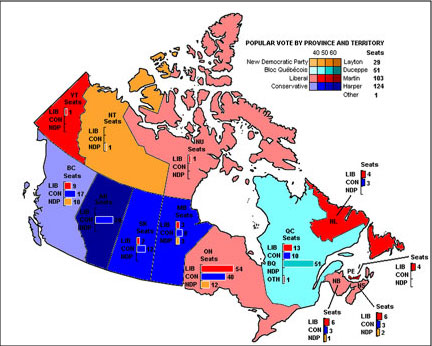 Canada+cities+map