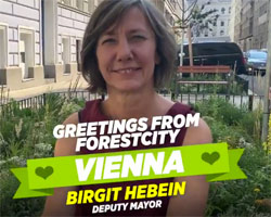 Vienna deputy mayor Hebein
